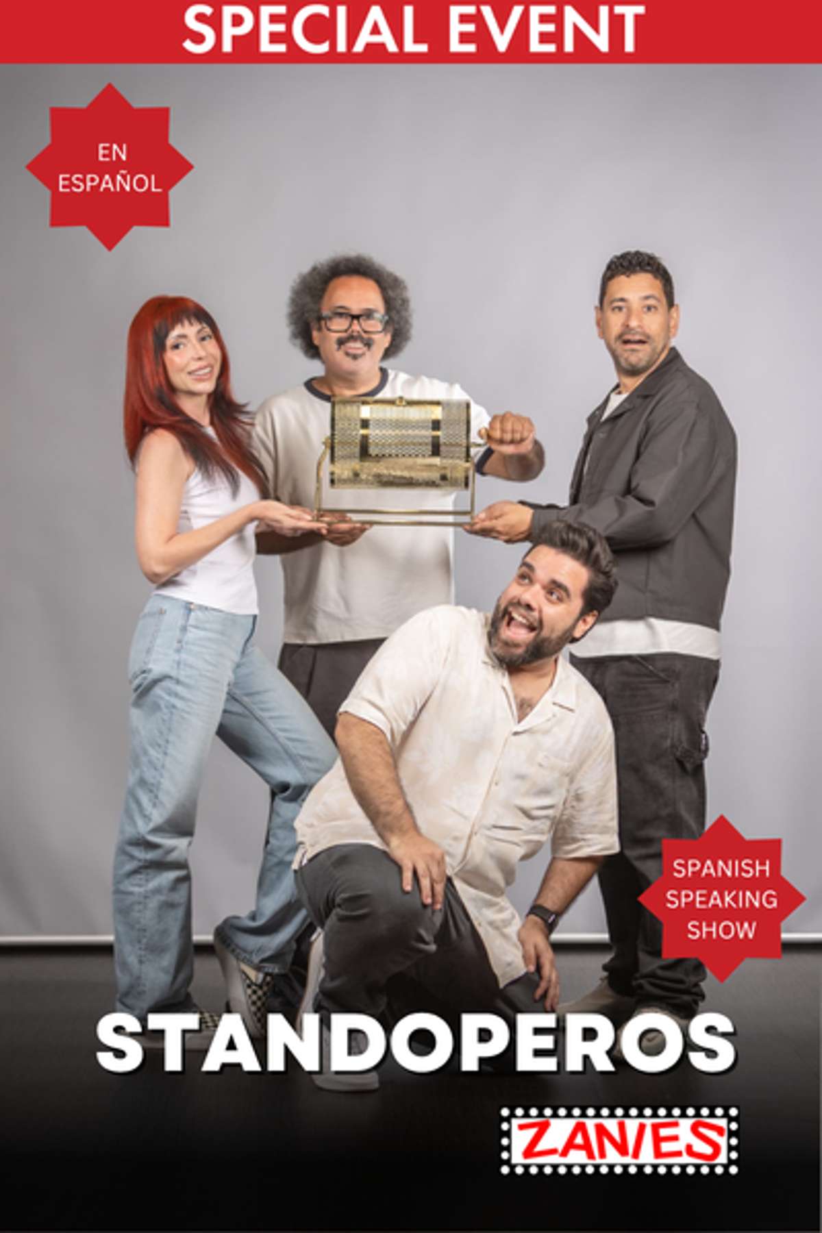 Standoperos – La Tómbola at Zanies Comedy Club Rosemont