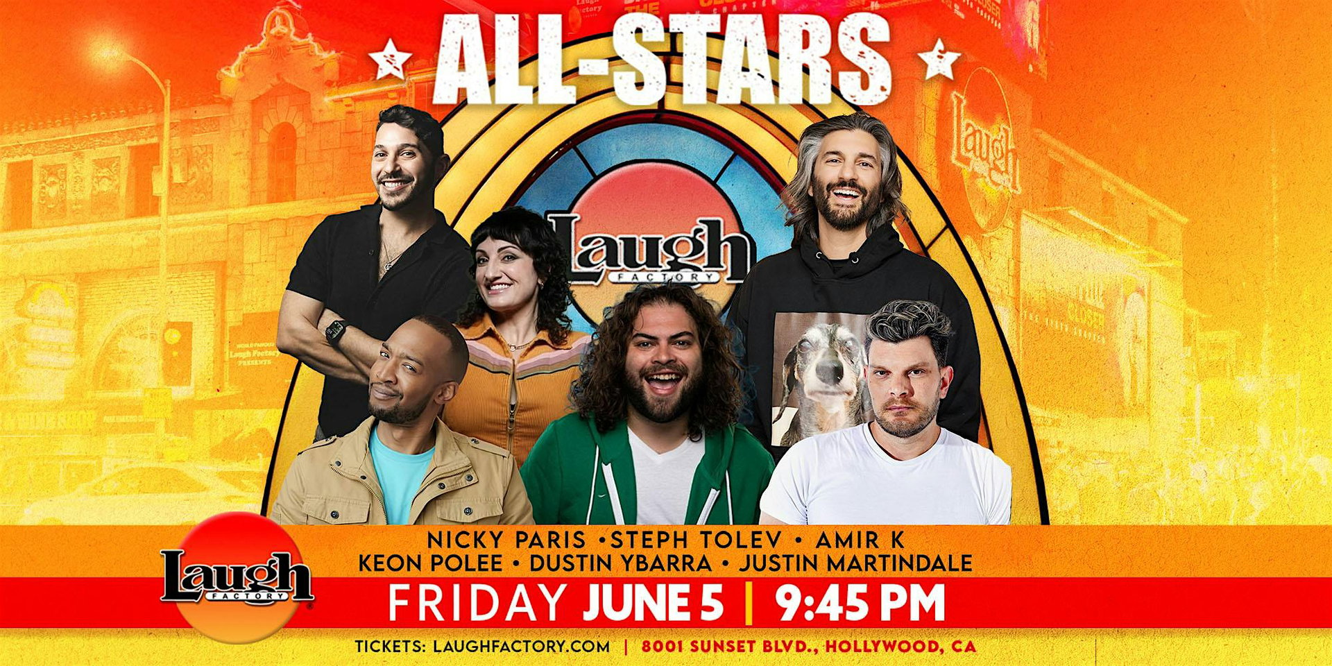 Friday Night All-Stars at The Laugh Factory Hollywood
