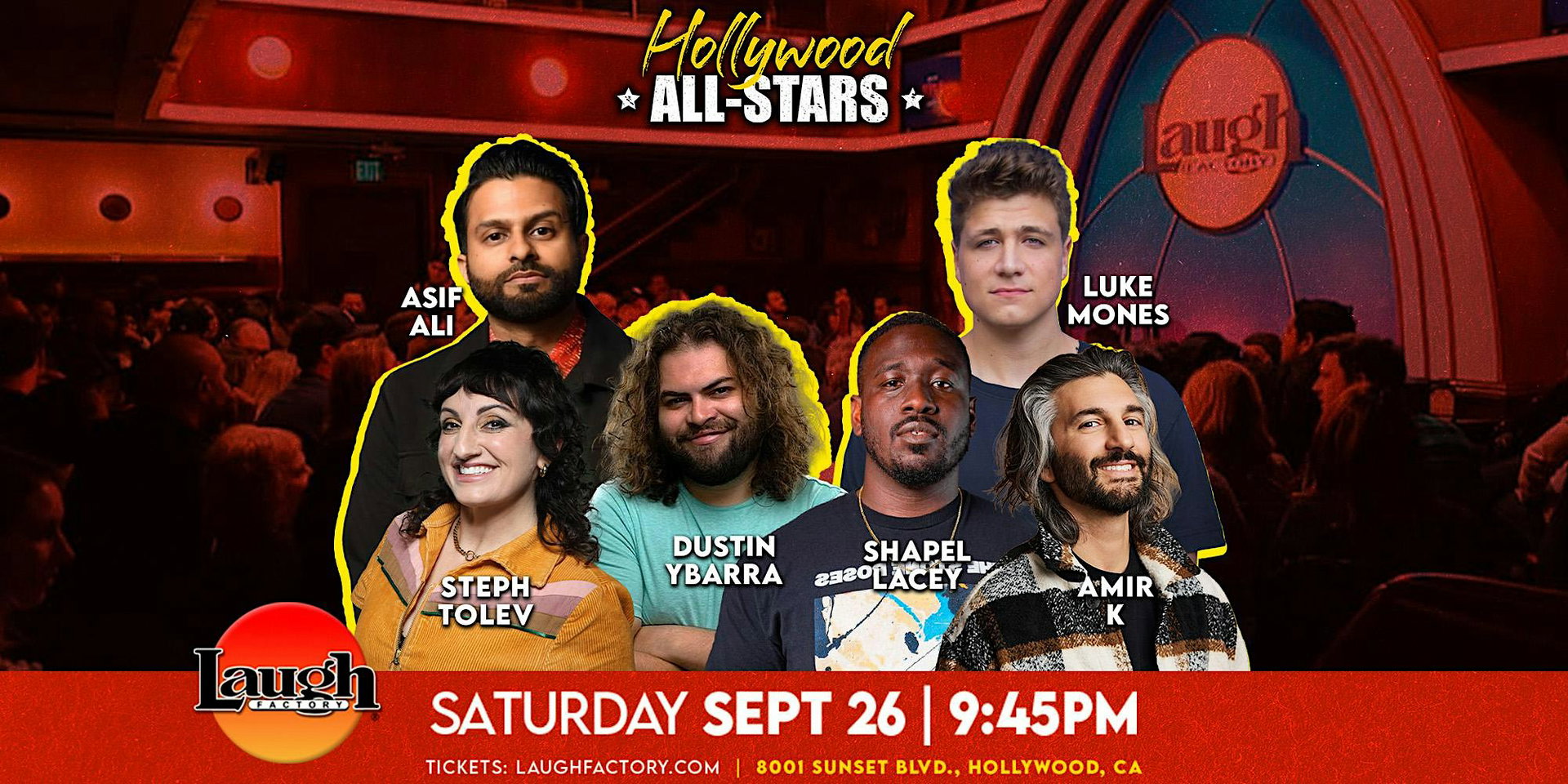 Hollywood All-Stars at The Laugh Factory Hollywood