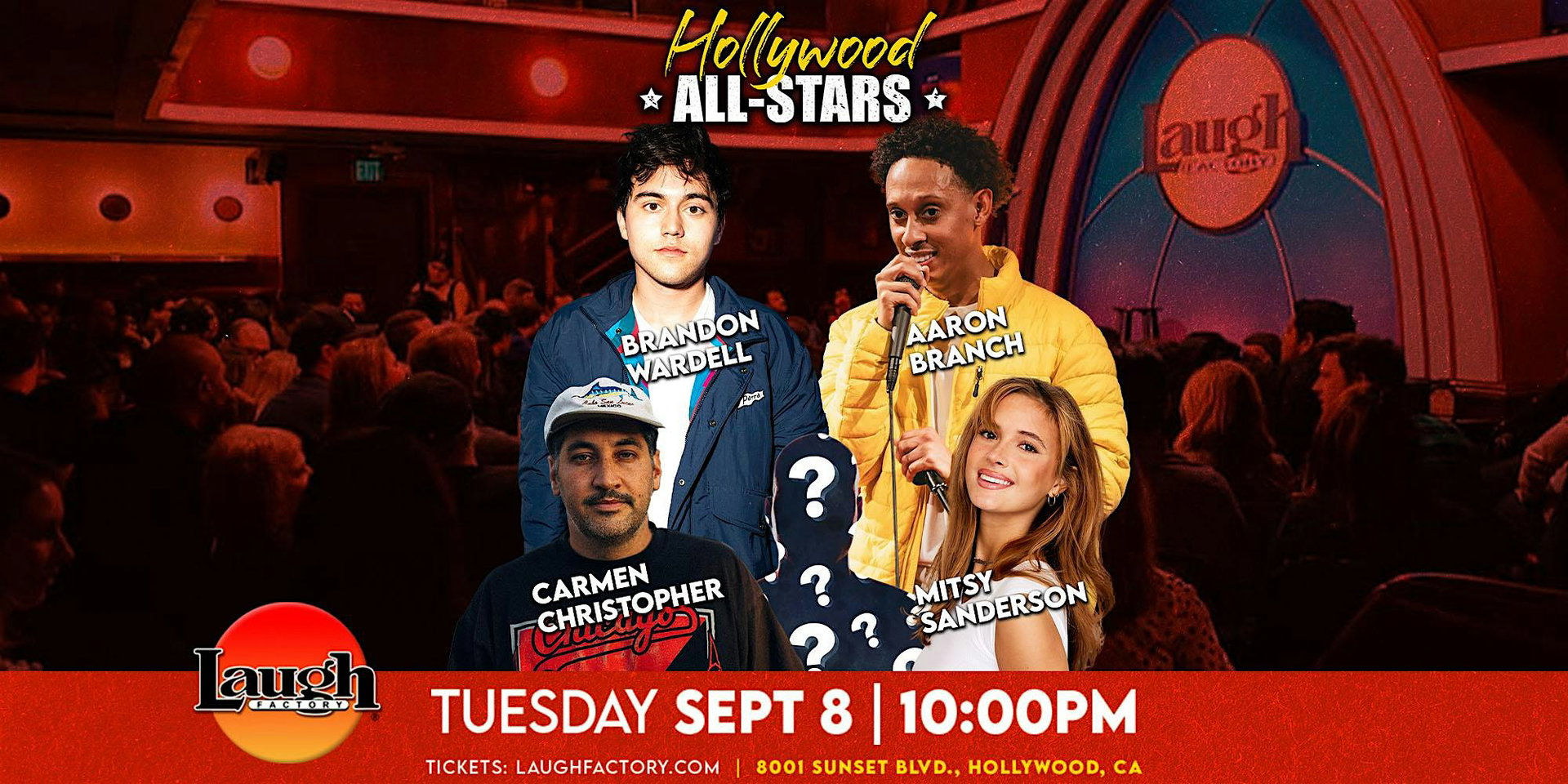 Hollywood All-Stars at The Laugh Factory Hollywood
