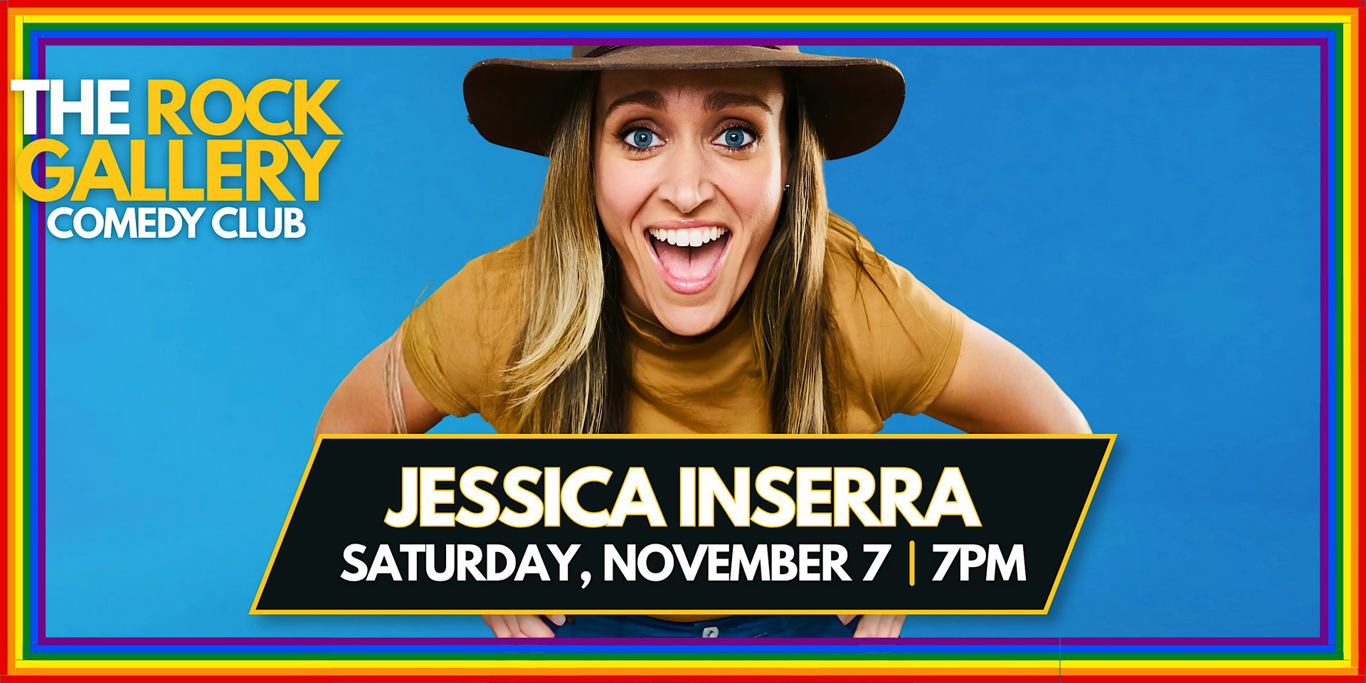 Jessica Inserra Comedy Show at The Rock Gallery Comedy Club