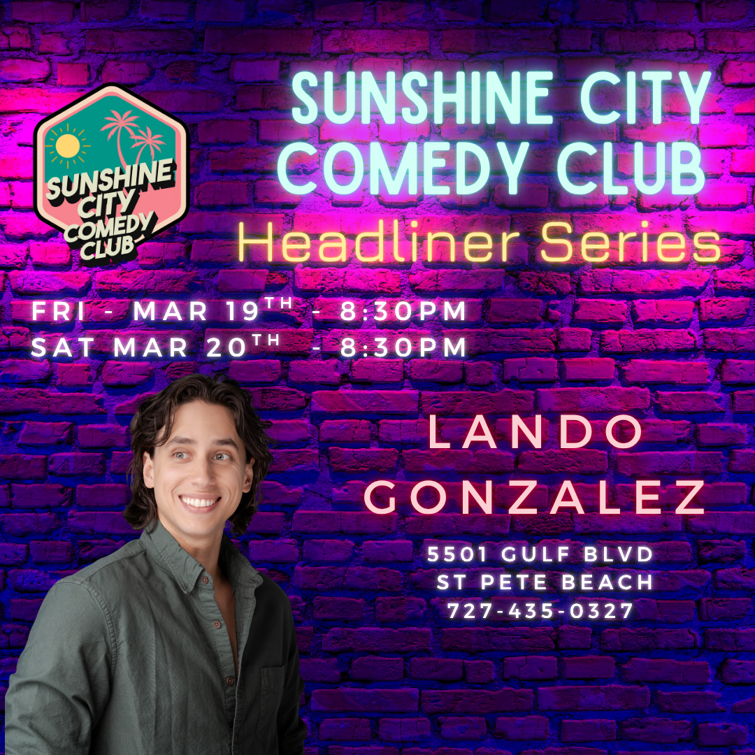 Lando Gonzalez at Sunshine City Comedy Club
