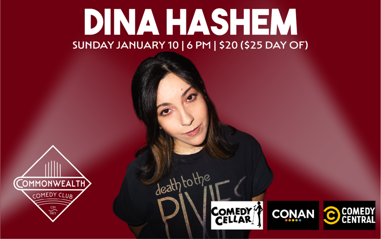 Dina Hashem at Commonwealth Comedy Club