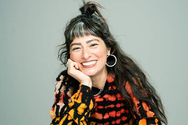 Melissa Villaseñor at Comedy Works South