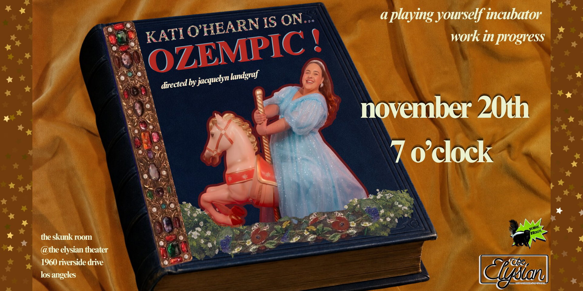 Kati O'Hearn is on OZEMPIC! at The Elysian Theater