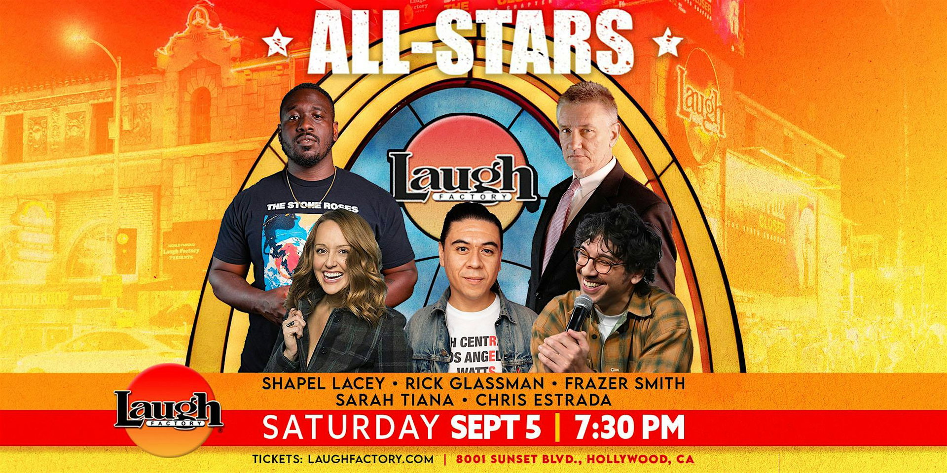Saturday Night All-Stars at The Laugh Factory Hollywood