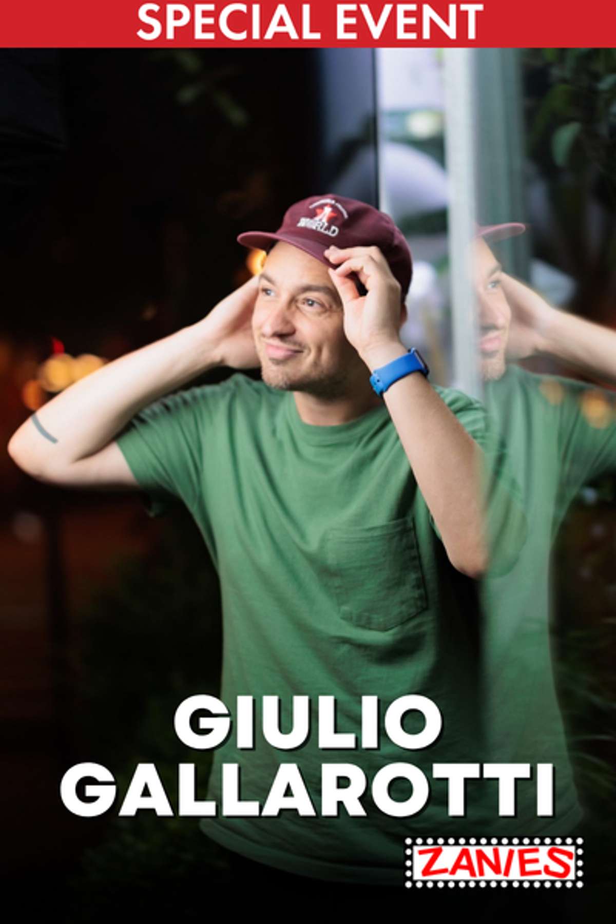 Giulio Gallarotti at Zanies Comedy Club Rosemont