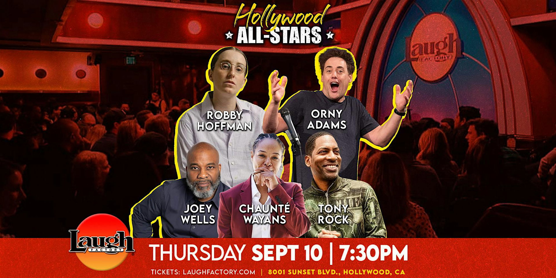 Hollywood All-Stars at The Laugh Factory Hollywood