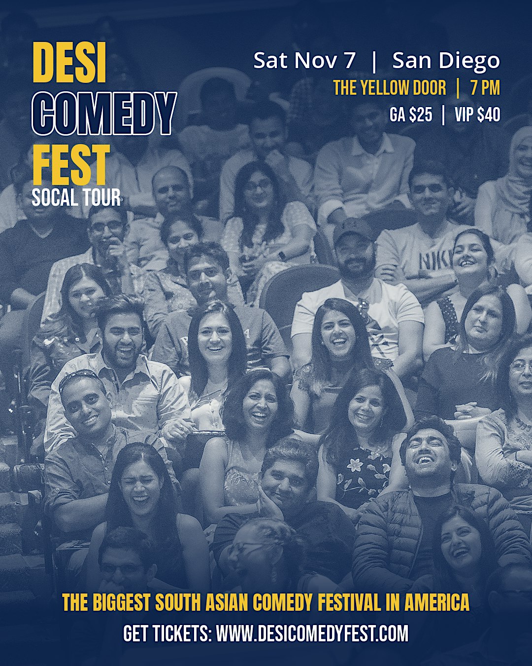 Desi Comedy Fest at National Lampoon: The Yellow Door