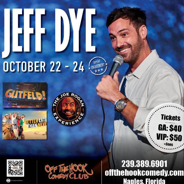 Jeff Dye at Off The Hook Comedy Club