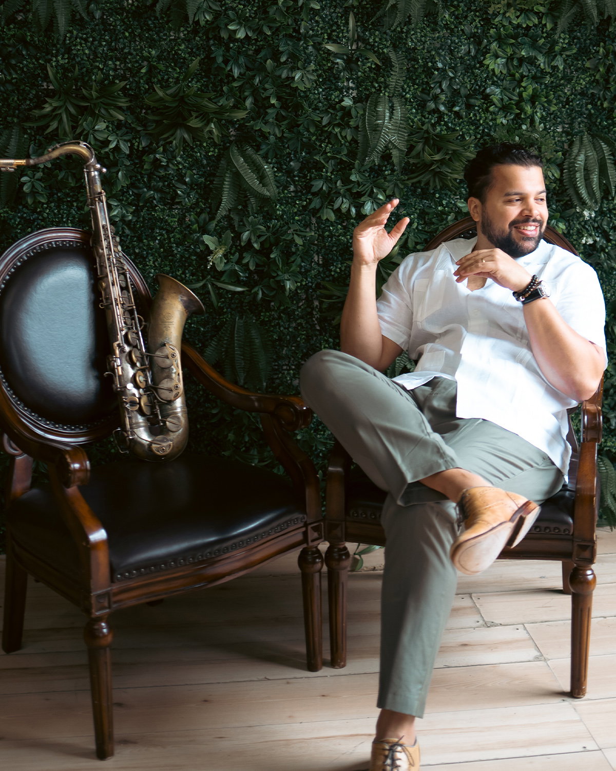 Salcedo's Latin Soul: Pops y Palmas Album Release Party at Kupferberg Center for the Arts