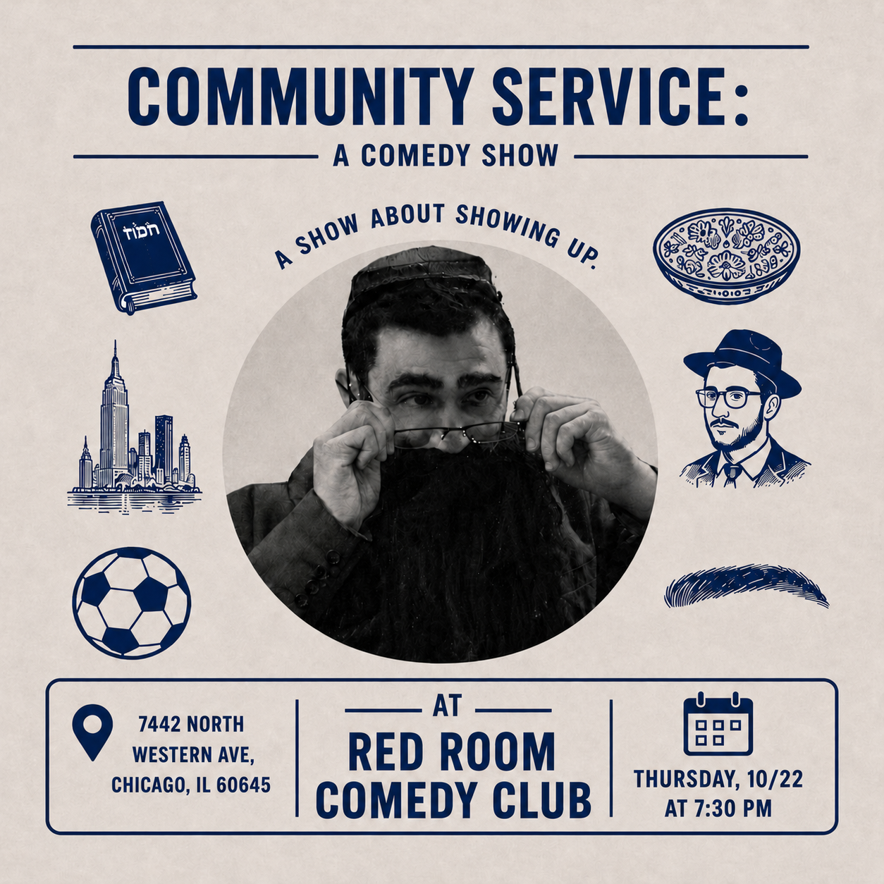 Community Service at RED ROOM Comedy Club