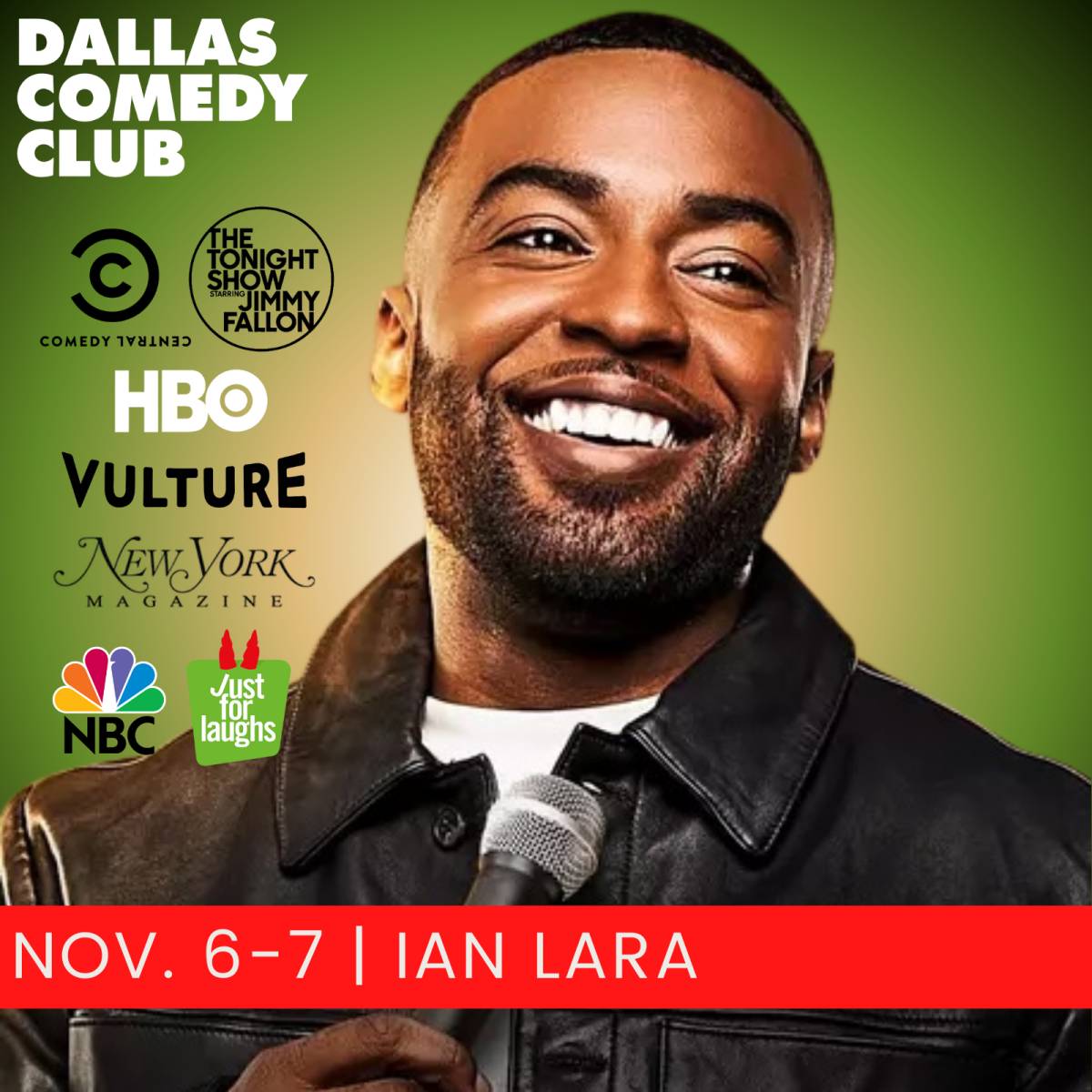 Ian Lara at Dallas Comedy Club