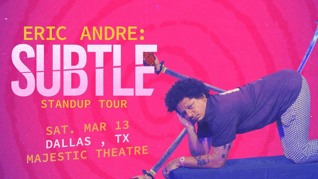 Eric Andre: Subtle Standup Tour at Majestic Theatre Dallas