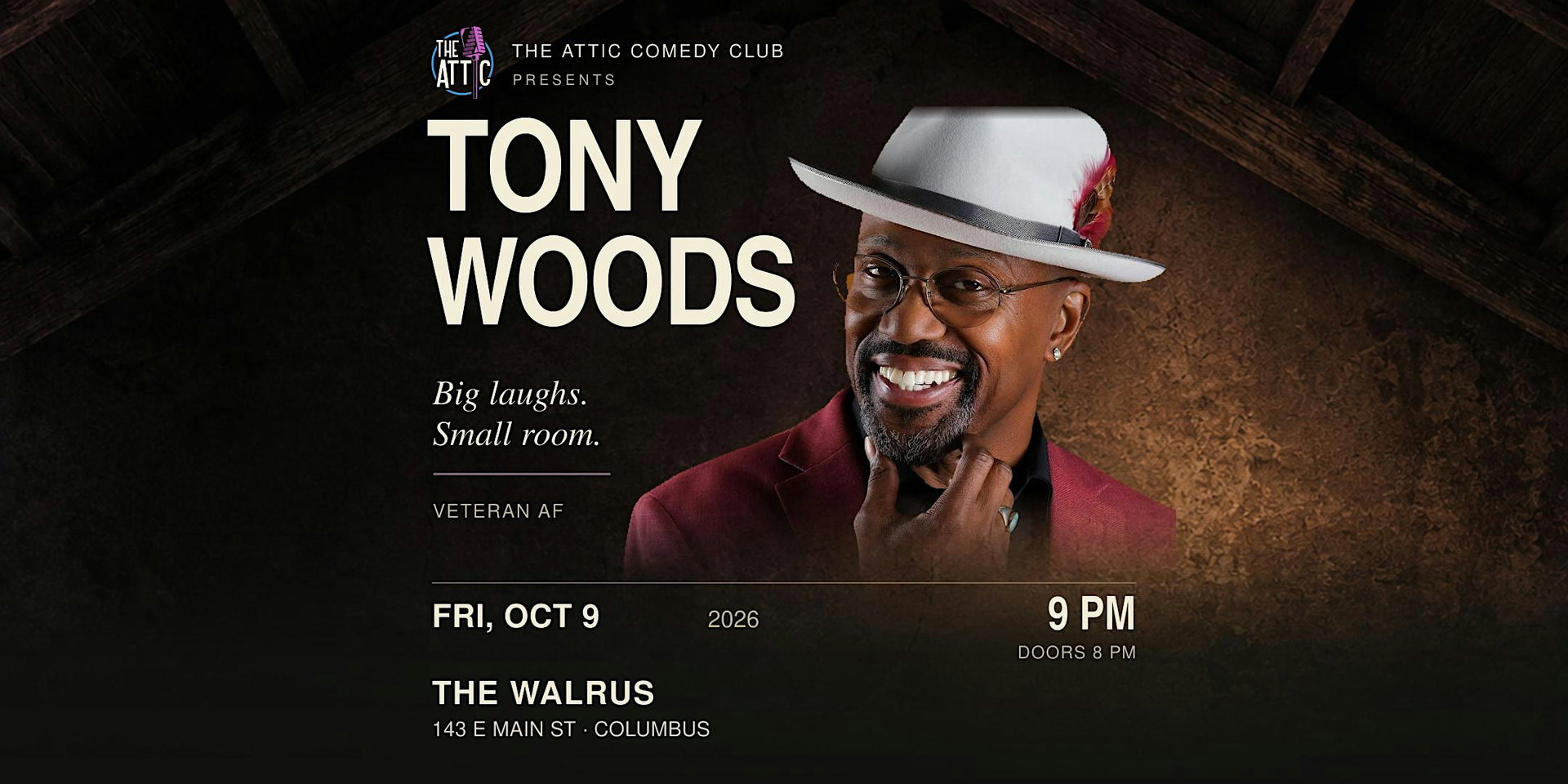 Veteran AF at The Attic Comedy Club