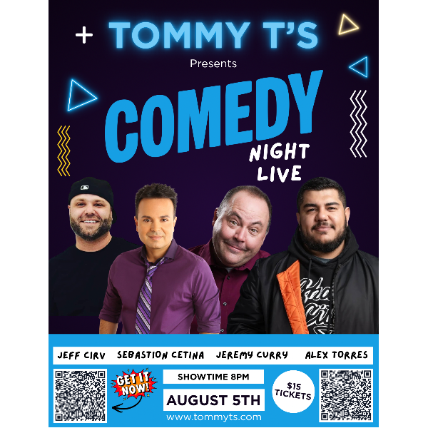 Tommy T's Summer Comedy Bash at Tommy T's Comedy Club