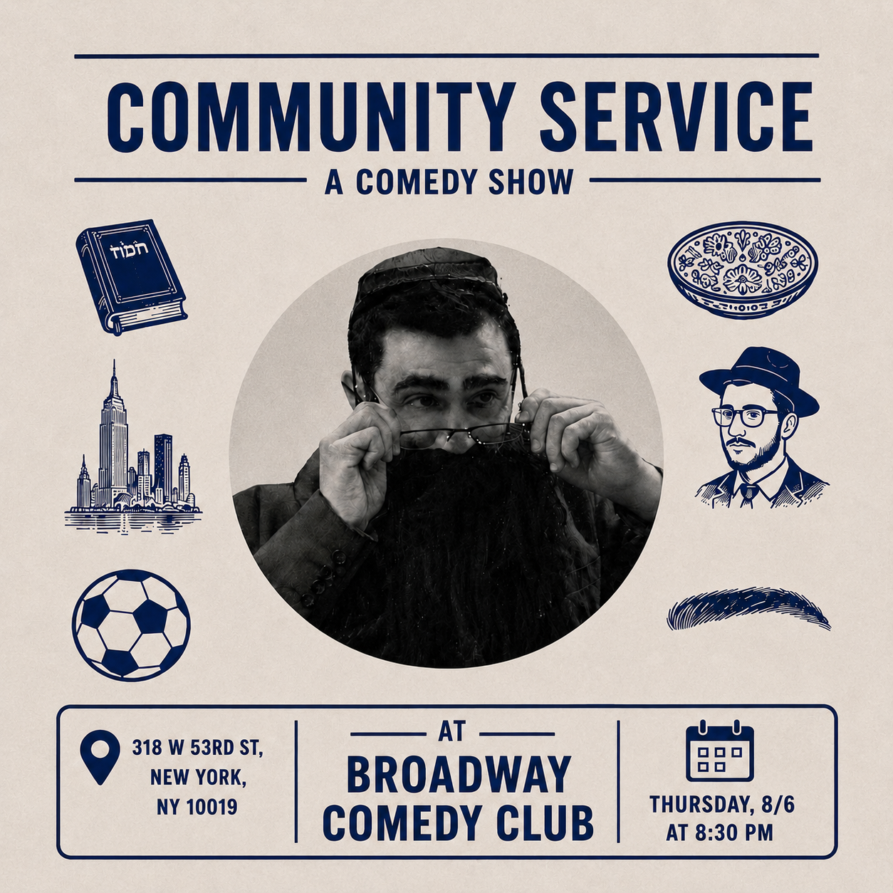 Community Service – A Comedy Show at Broadway Comedy Club
