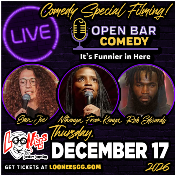 Open Bar Comedy Live Recording at Loonees Comedy Corner
