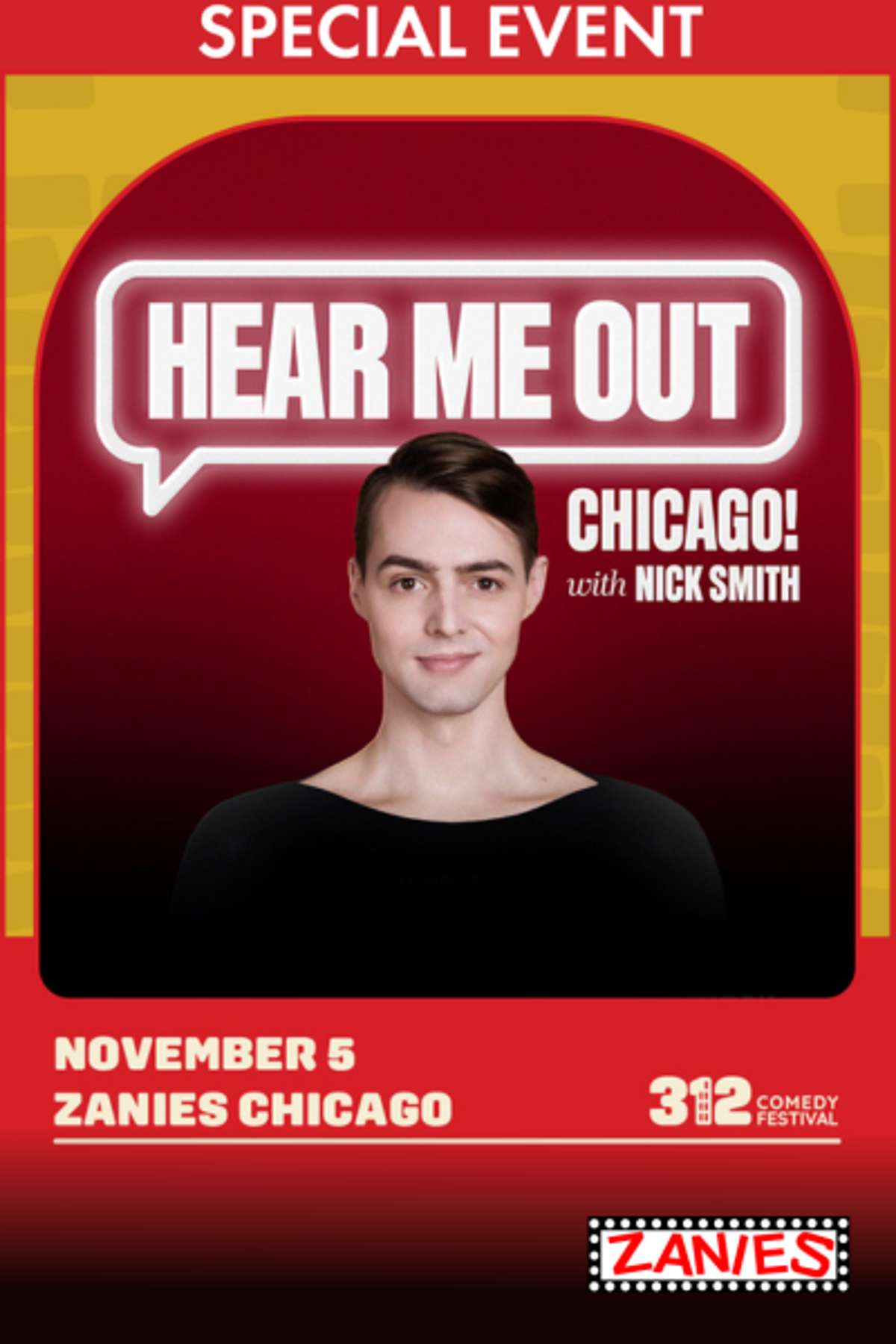 Hear Me Out at Zanies Comedy Club Chicago