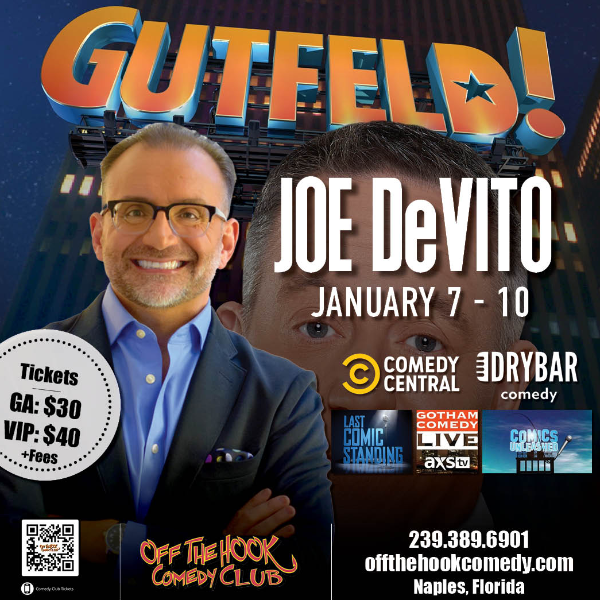 Joe DeVito at Off The Hook Comedy Club
