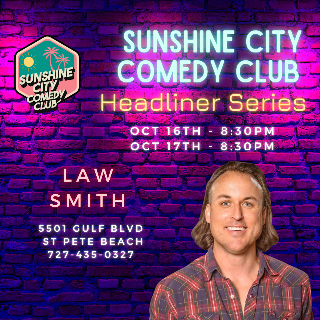 Law Smith at Sunshine City Comedy Club