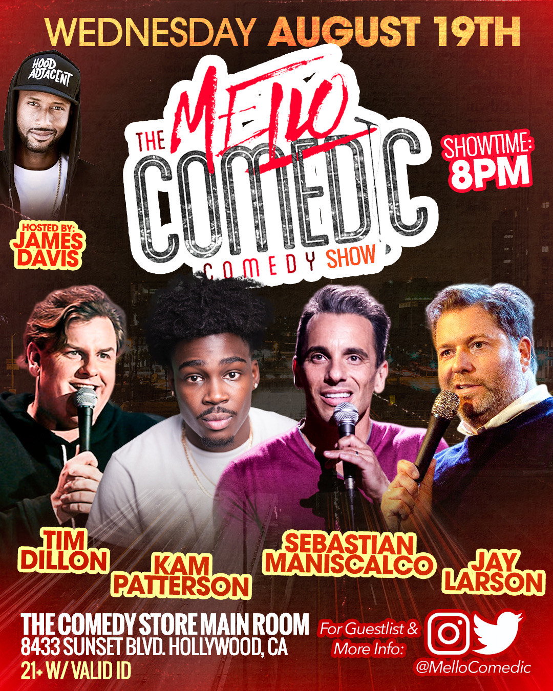 Mello Comedic at The Comedy Store
