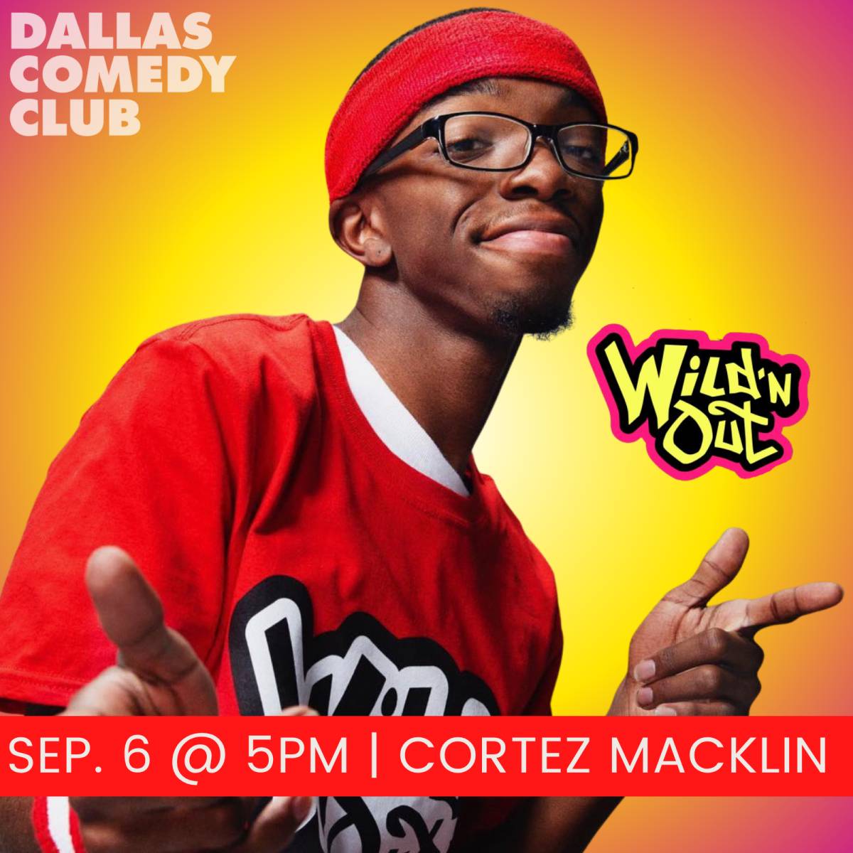 Cortez Macklin at Dallas Comedy Club
