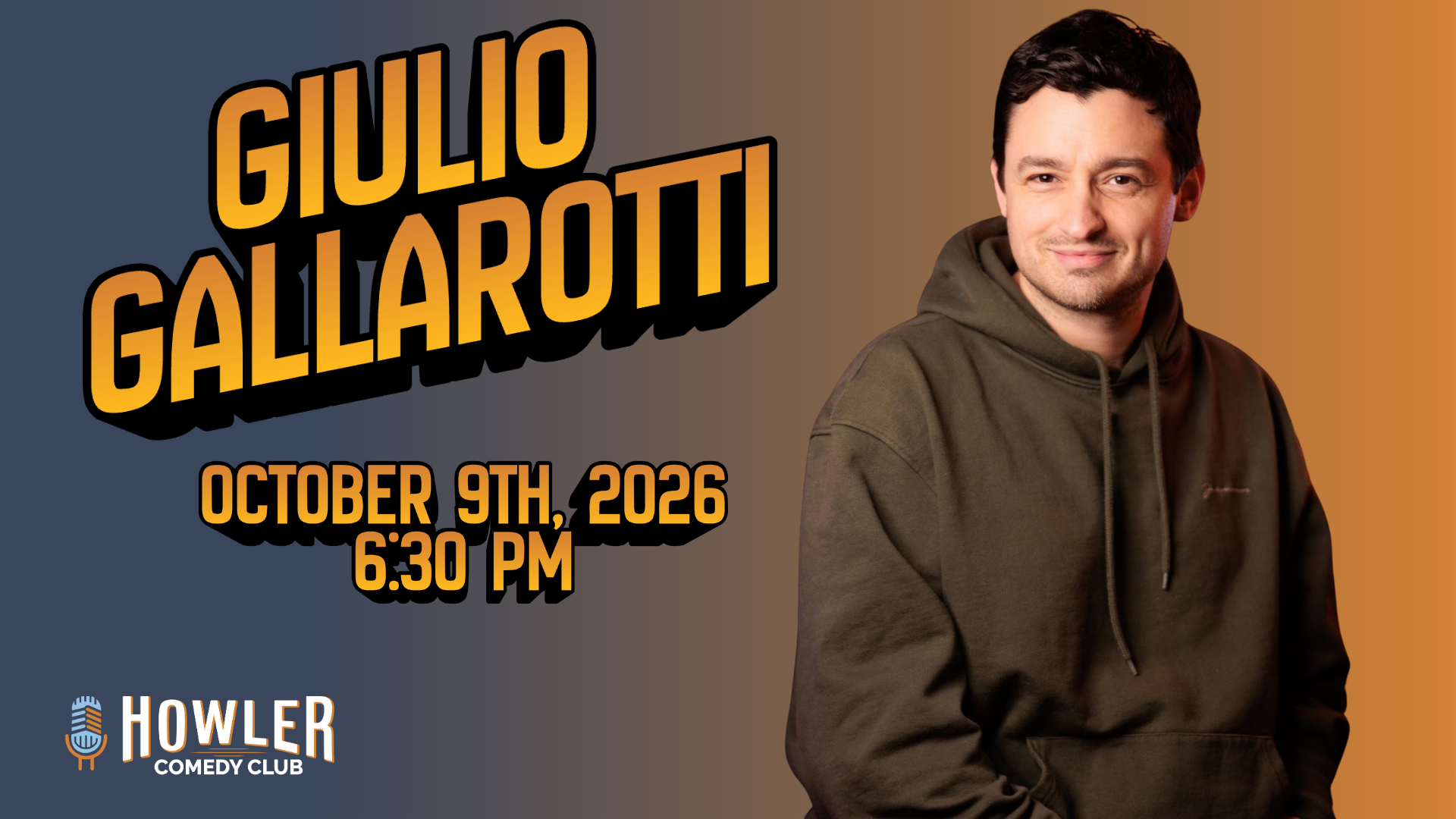 Giulio Gallarotti at Howler Comedy Club