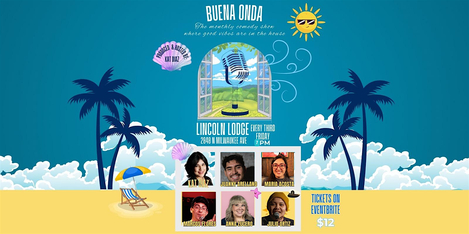 Buena Onda Comedy at The Lincoln Lodge
