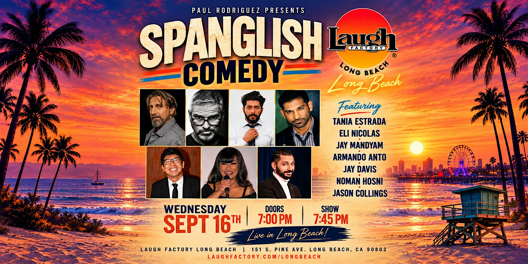 Spanglish Comedy at The Laugh Factory Long Beach