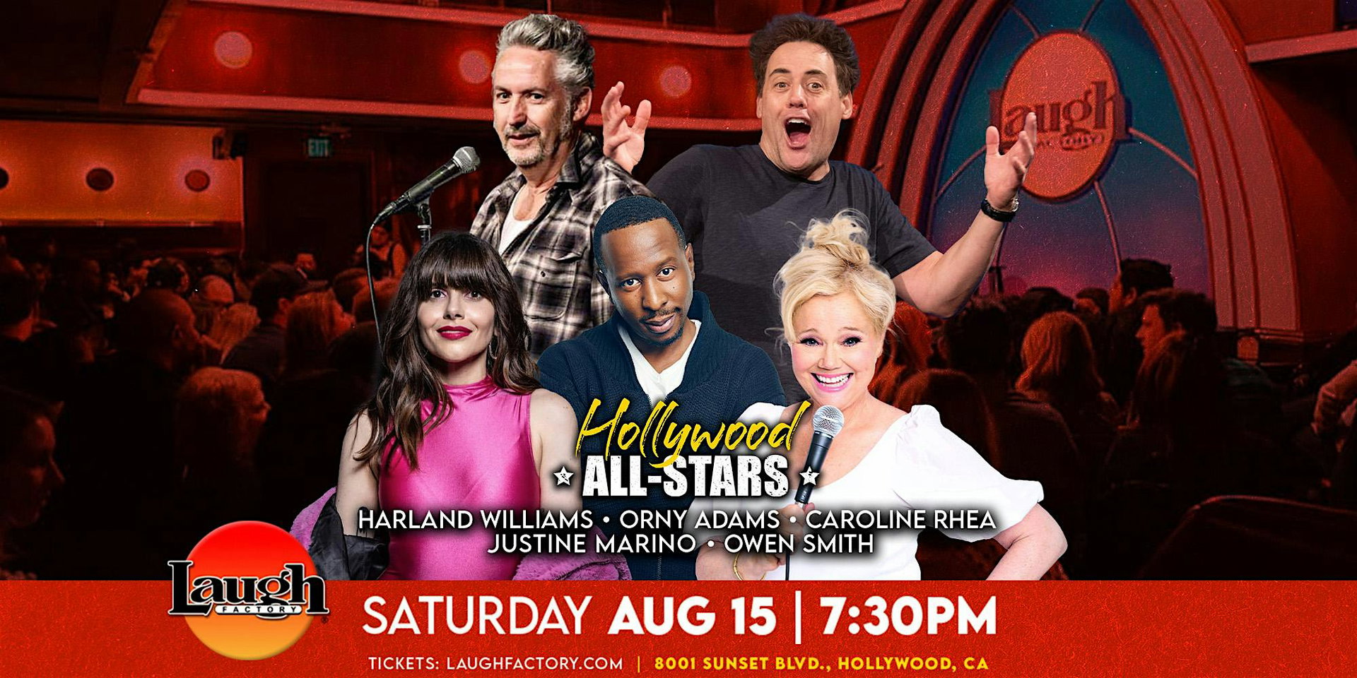 Hollywood All-Stars at The Laugh Factory Hollywood
