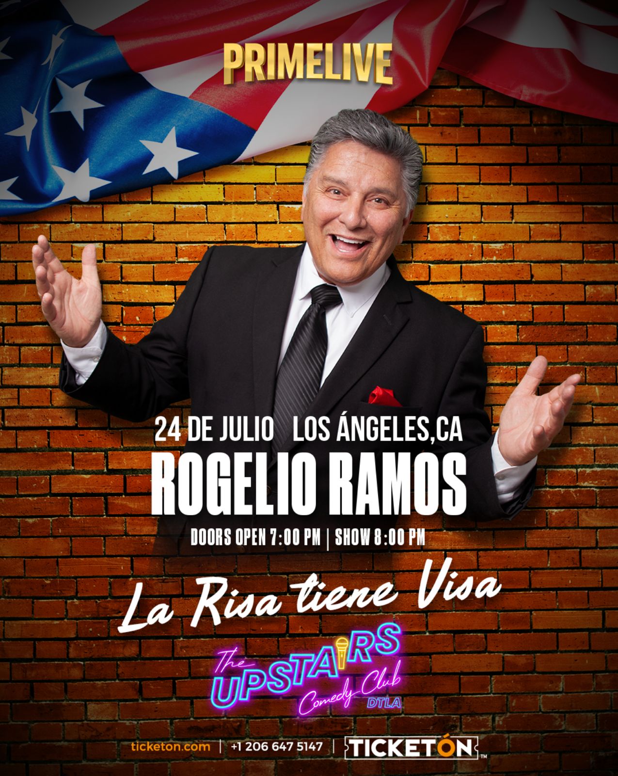 Rogelio Ramos at The Upstairs Comedy Club