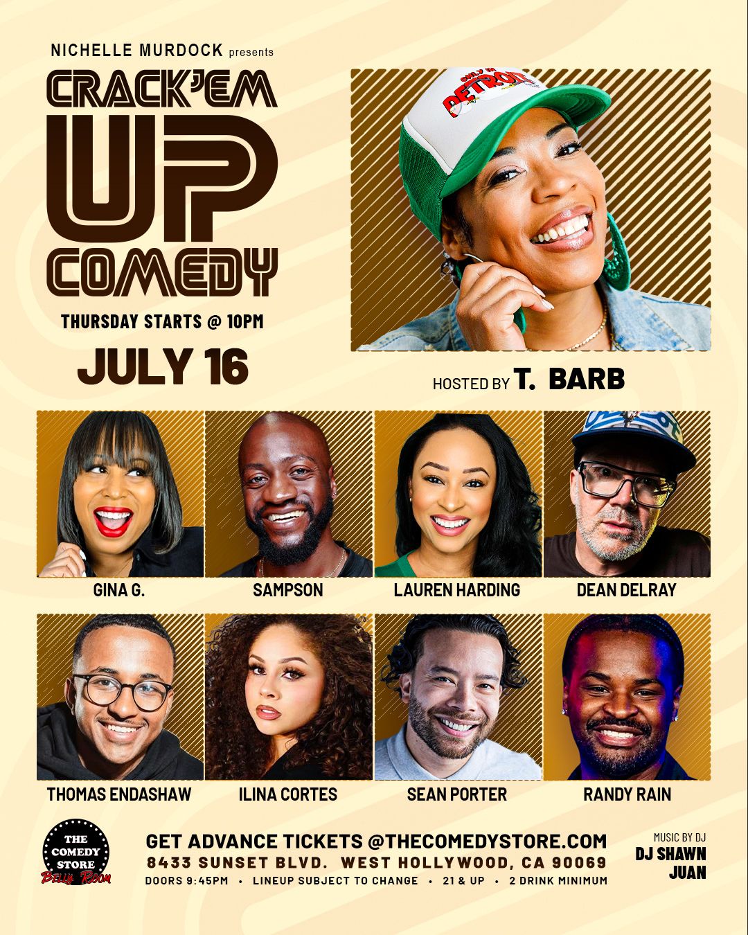 Crack'Em Up Thursdays at The Comedy Store