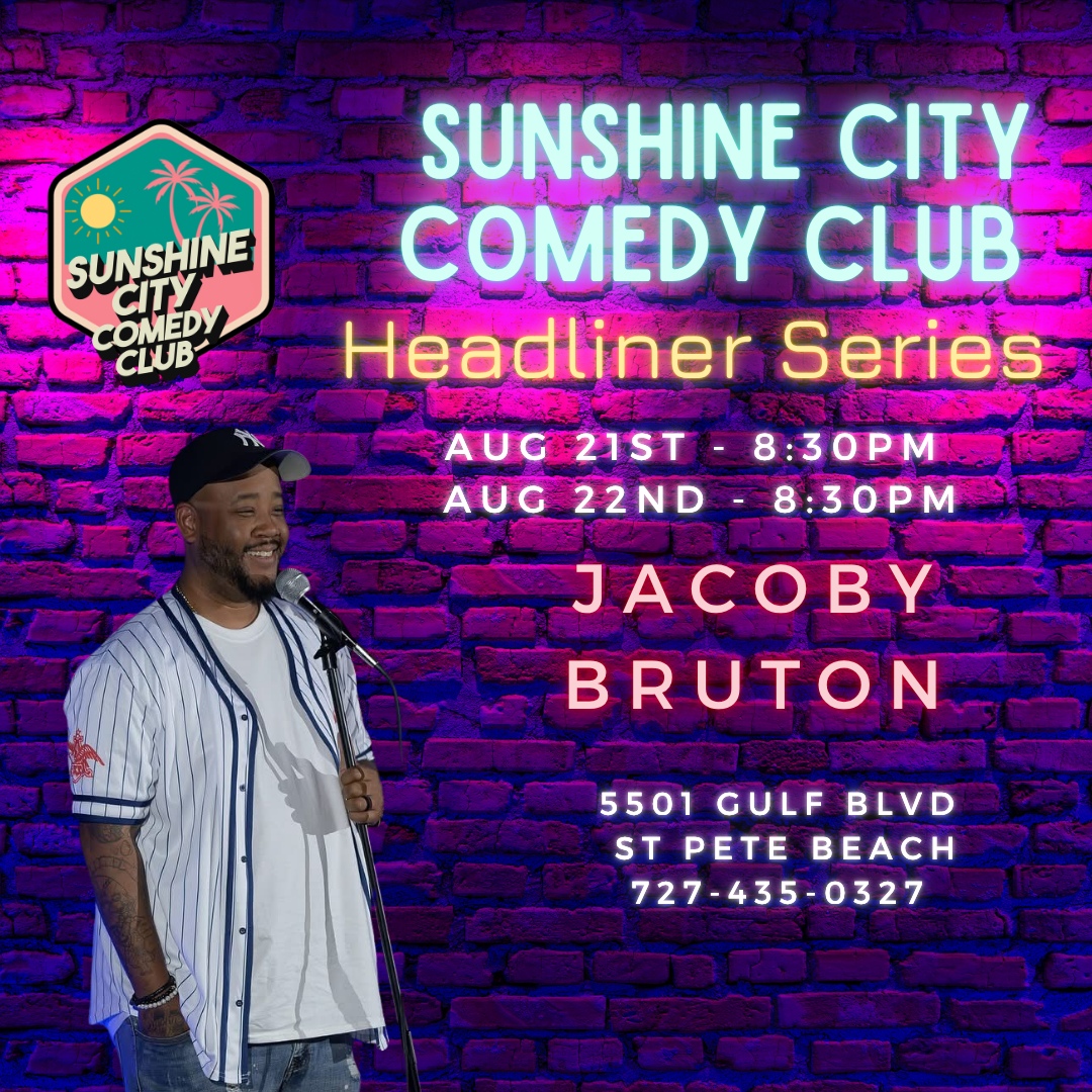 Jacoby Bruton at Sunshine City Comedy Club