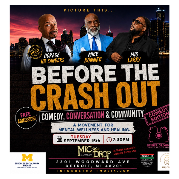 Before The Crash Out at Mic Drop Comedy Detroit