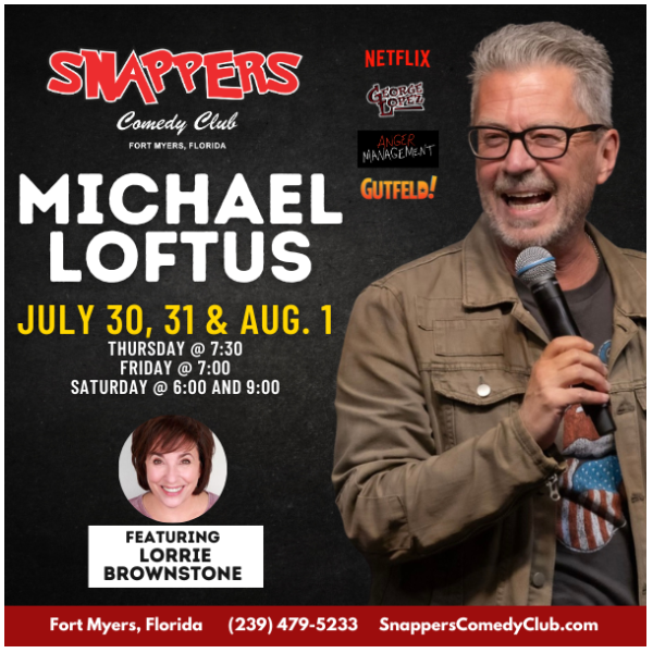 Michael Loftus at Snappers Comedy Club Fort Myers