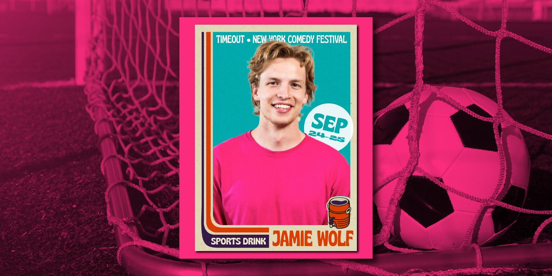 Jamie Wolf at SPORTS DRINK: Café & Comedy Club