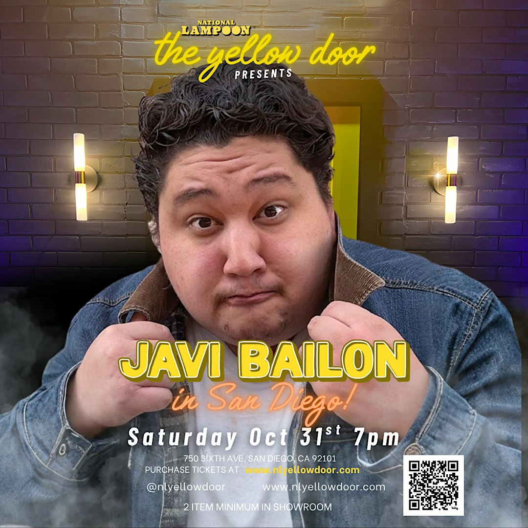 Javi Bailon: Halloween Comedy Spooktacular! at National Lampoon: The Yellow Door