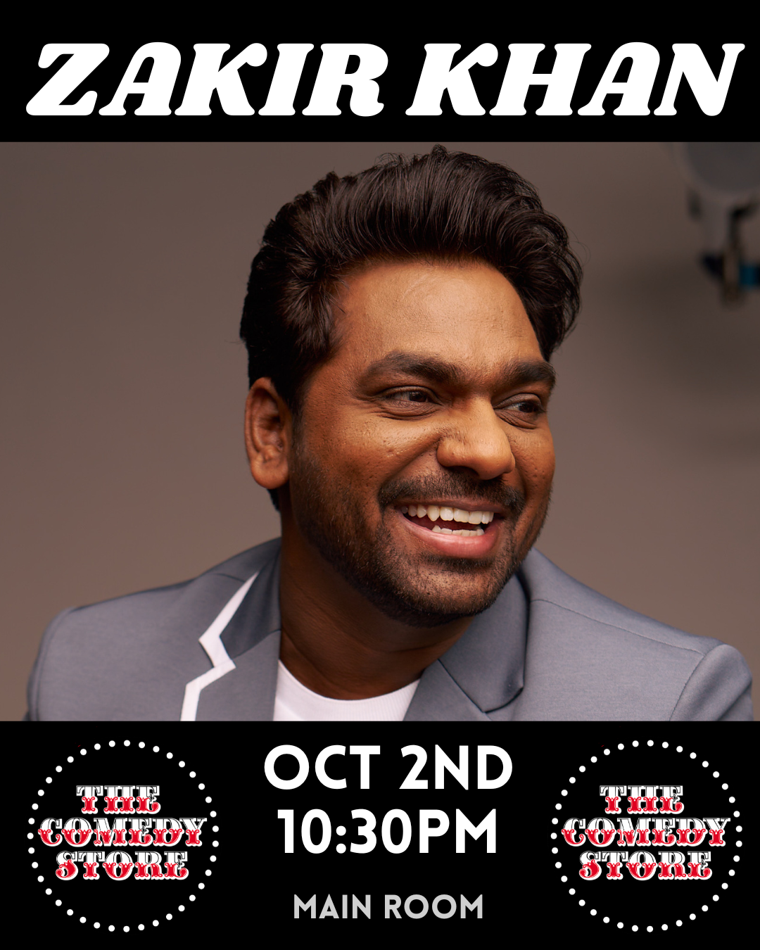 Zakir Khan at The Comedy Store