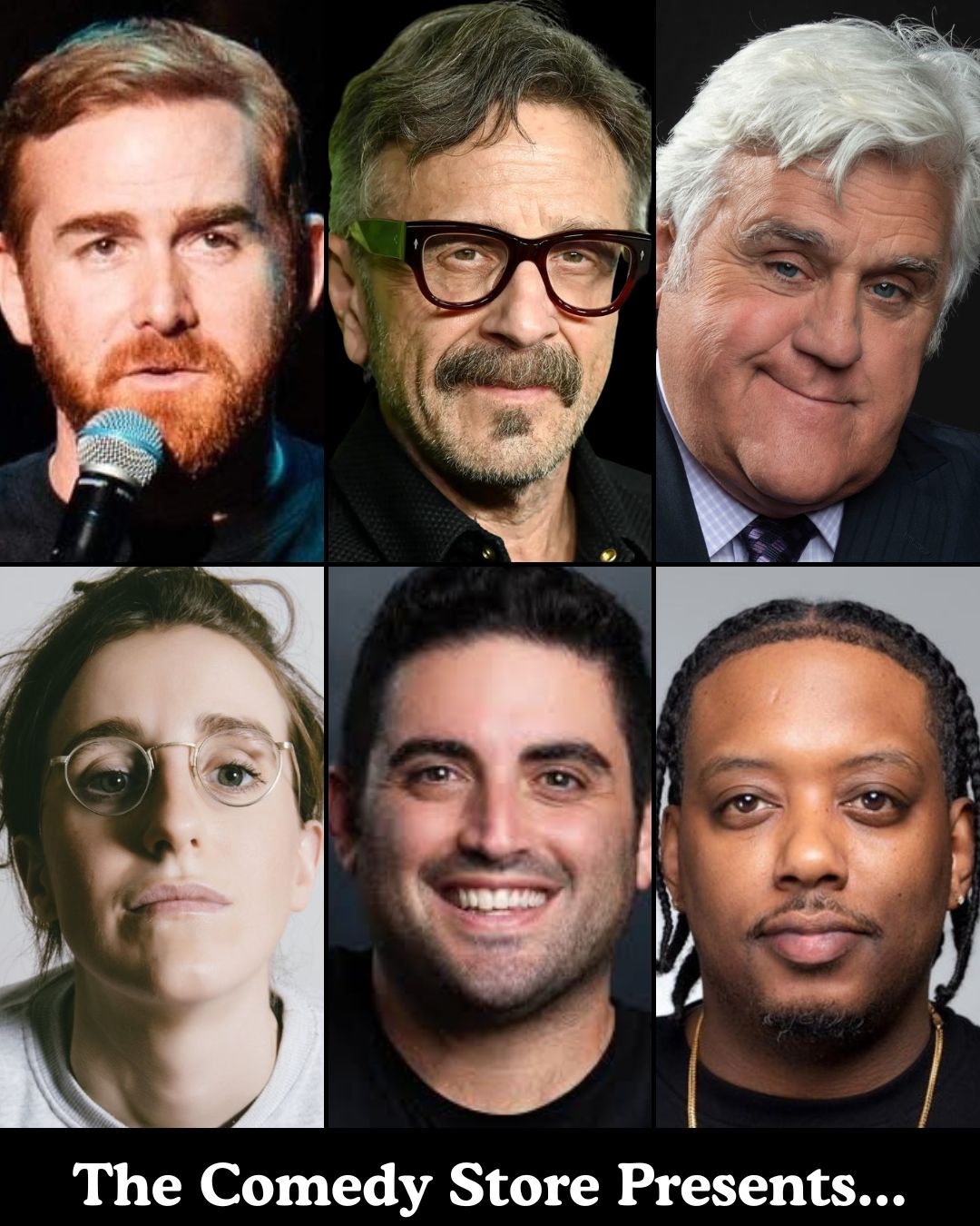 Jay Leno, Andrew Santino, Marc Maron, Robby Hoffman, Jared Freid, CP at The Comedy Store