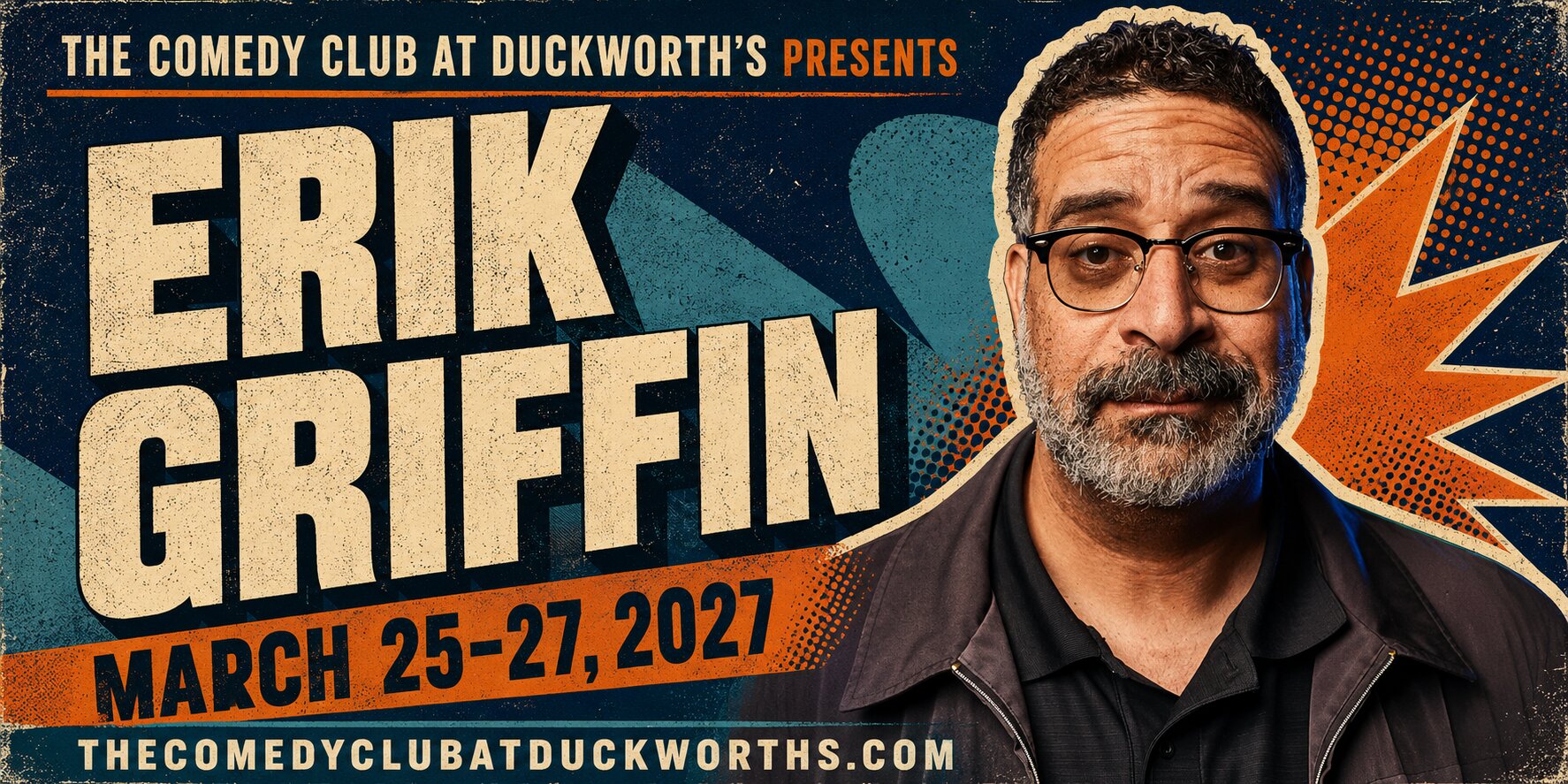 Erik Griffin at The Comedy Club at Duckworth's