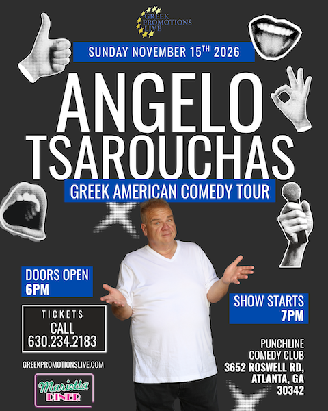 Angelo Tsarouchas at The Punchline