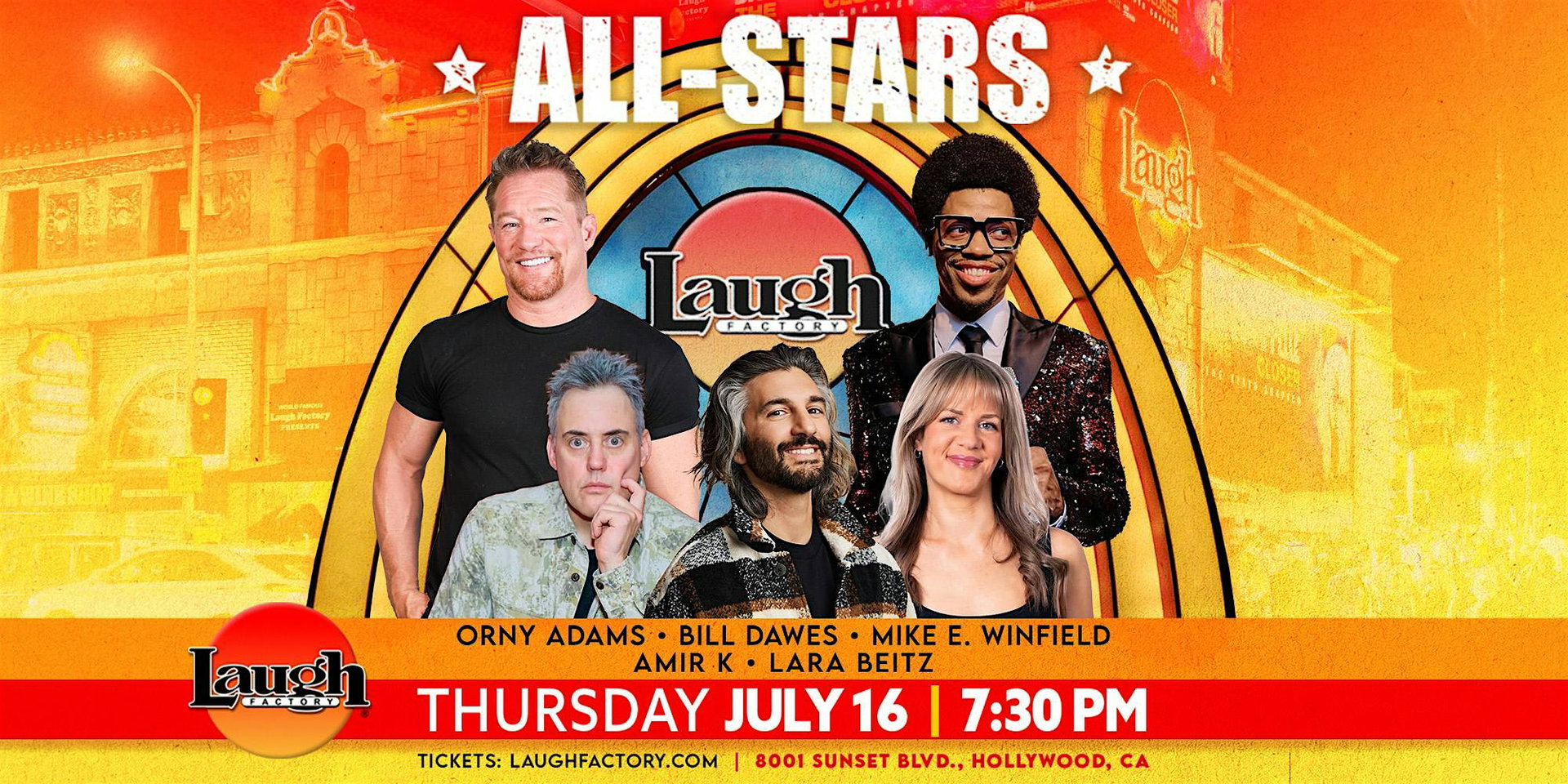 All-Stars at The Laugh Factory Hollywood
