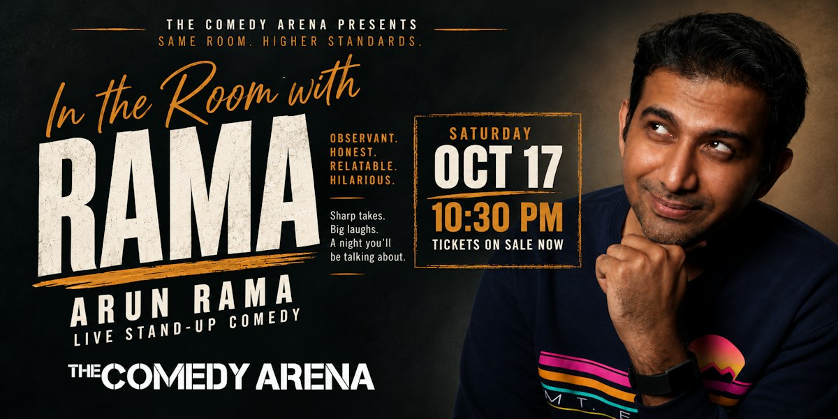 In The Room With Arun Rama at The Comedy Arena