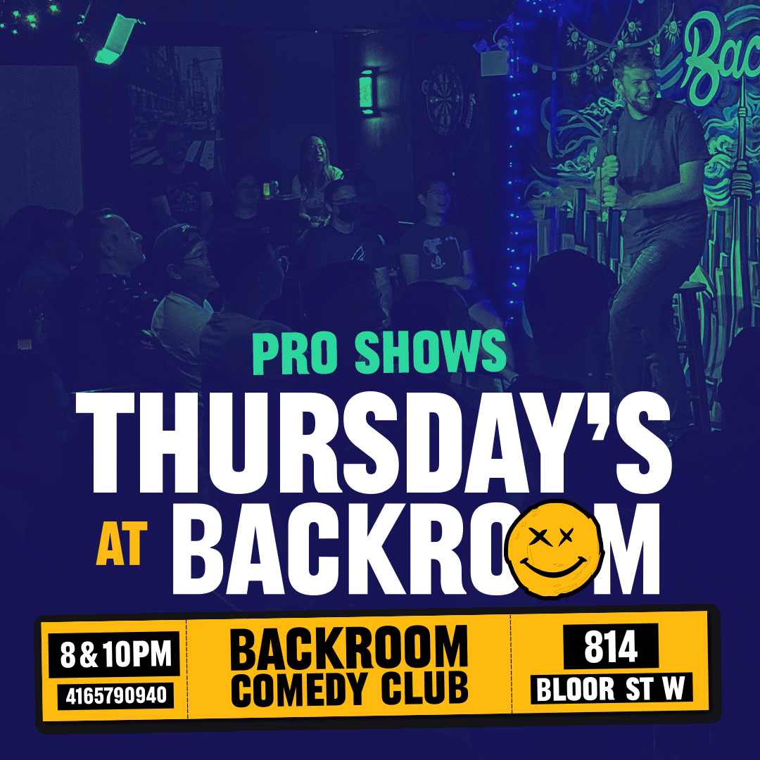 Thursday Night at Backroom Comedy Club at Backroom Comedy Club