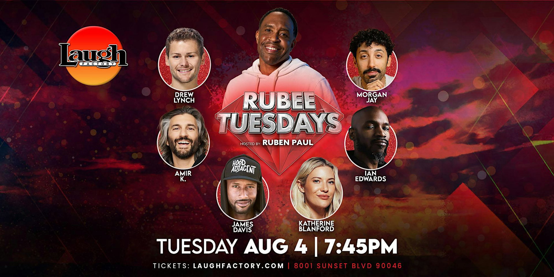 Rubee Tuesdays at The Laugh Factory Hollywood
