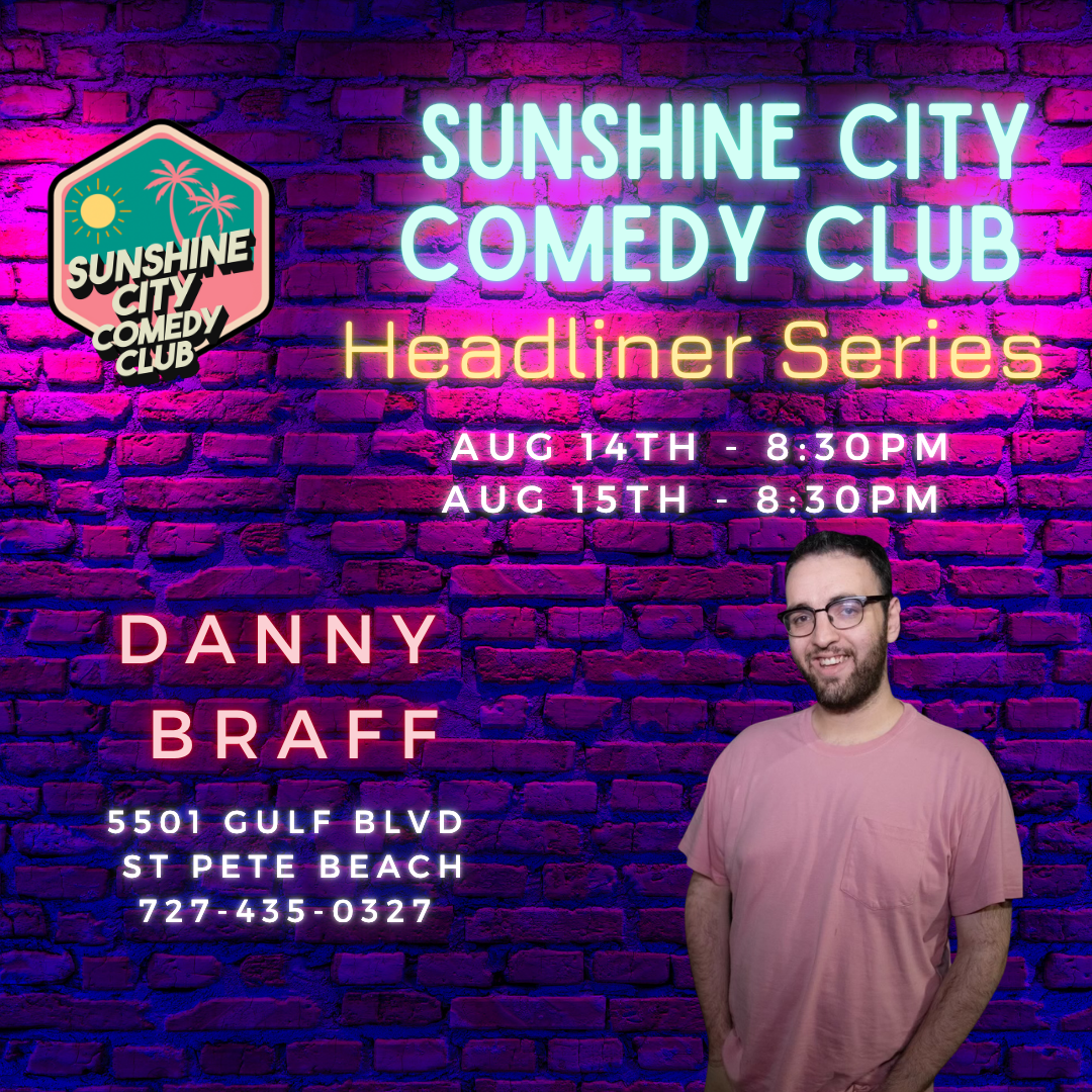 Danny Braff at Sunshine City Comedy Club