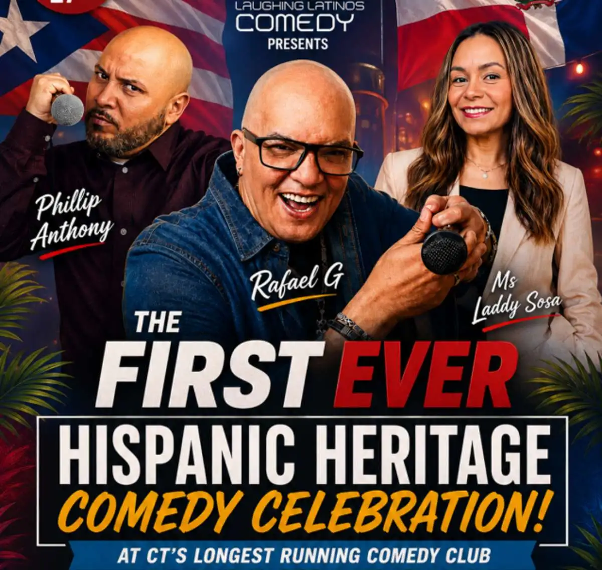 Hispanic Heritage Comedy Celebration at Hartford Funny Bone Comedy Club