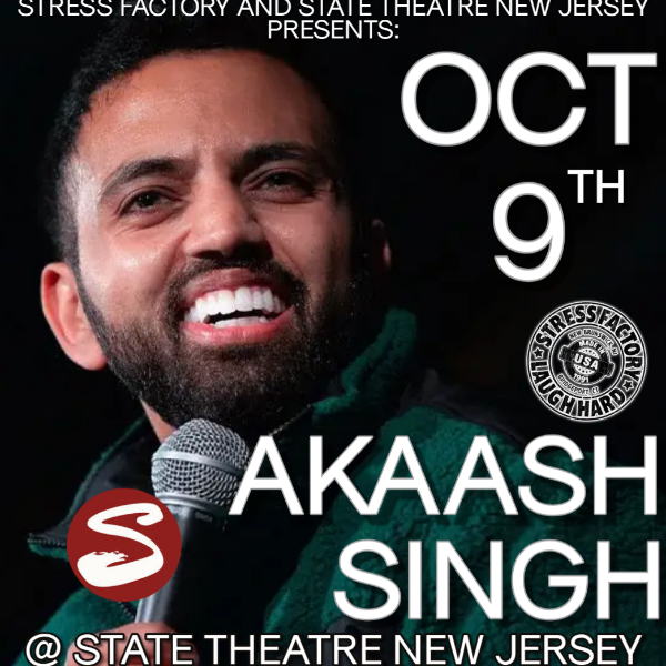 Akaash Singh at Stress Factory Comedy Club New Brunswick
