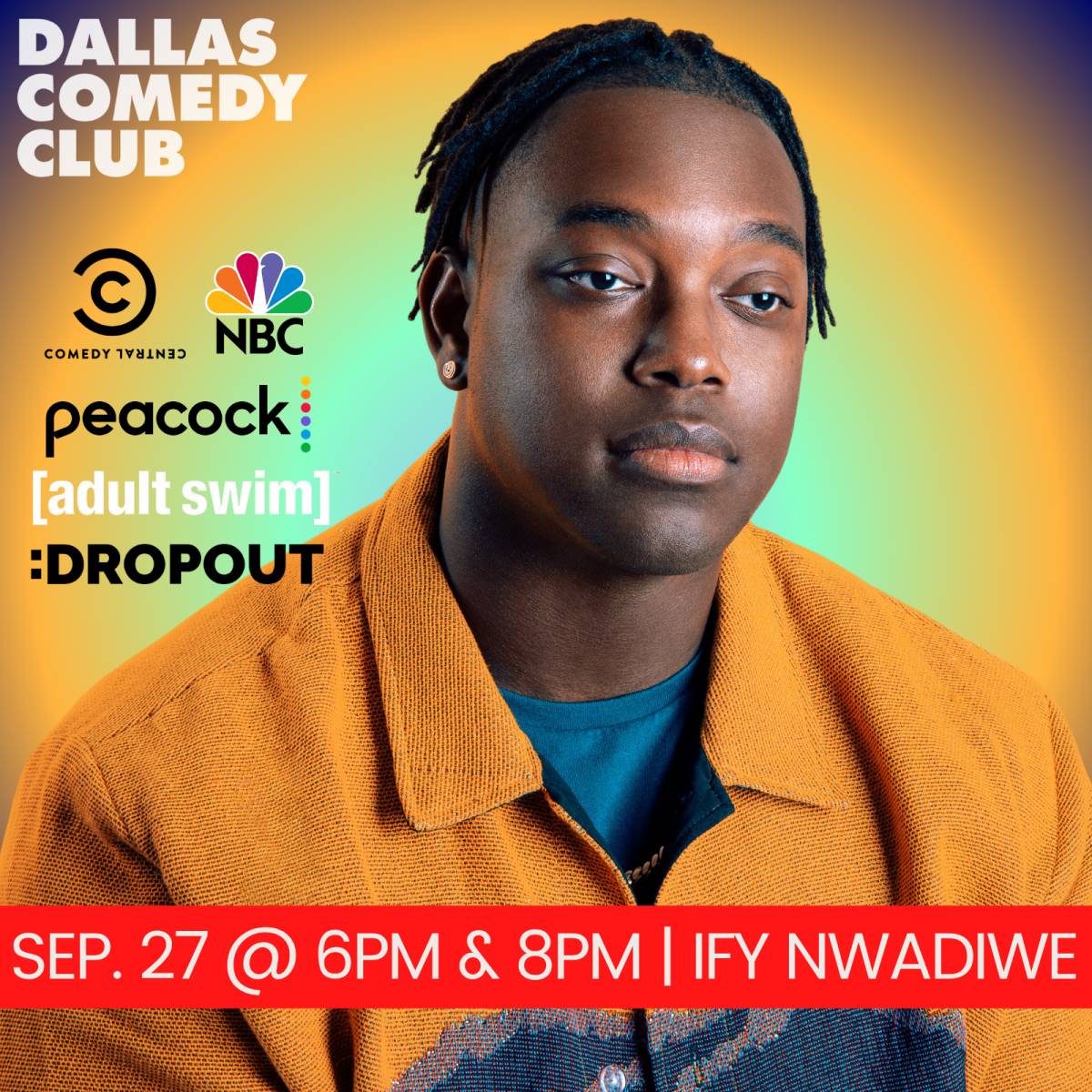 Ify Nwadiwe at Dallas Comedy Club